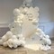 White Balloons 12 inch, White Latex Balloons 50pcs Party Balloon for Engagement Bachelorette Bridal Shower Wedding Party Birthday Decorations